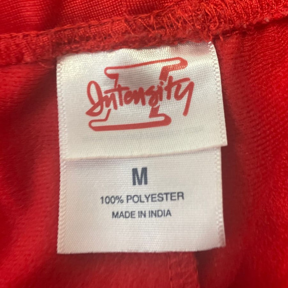 Intensity Womens Medium Elastic Waist 100% Polyester Track Suit Pants - Picture 4 of 4